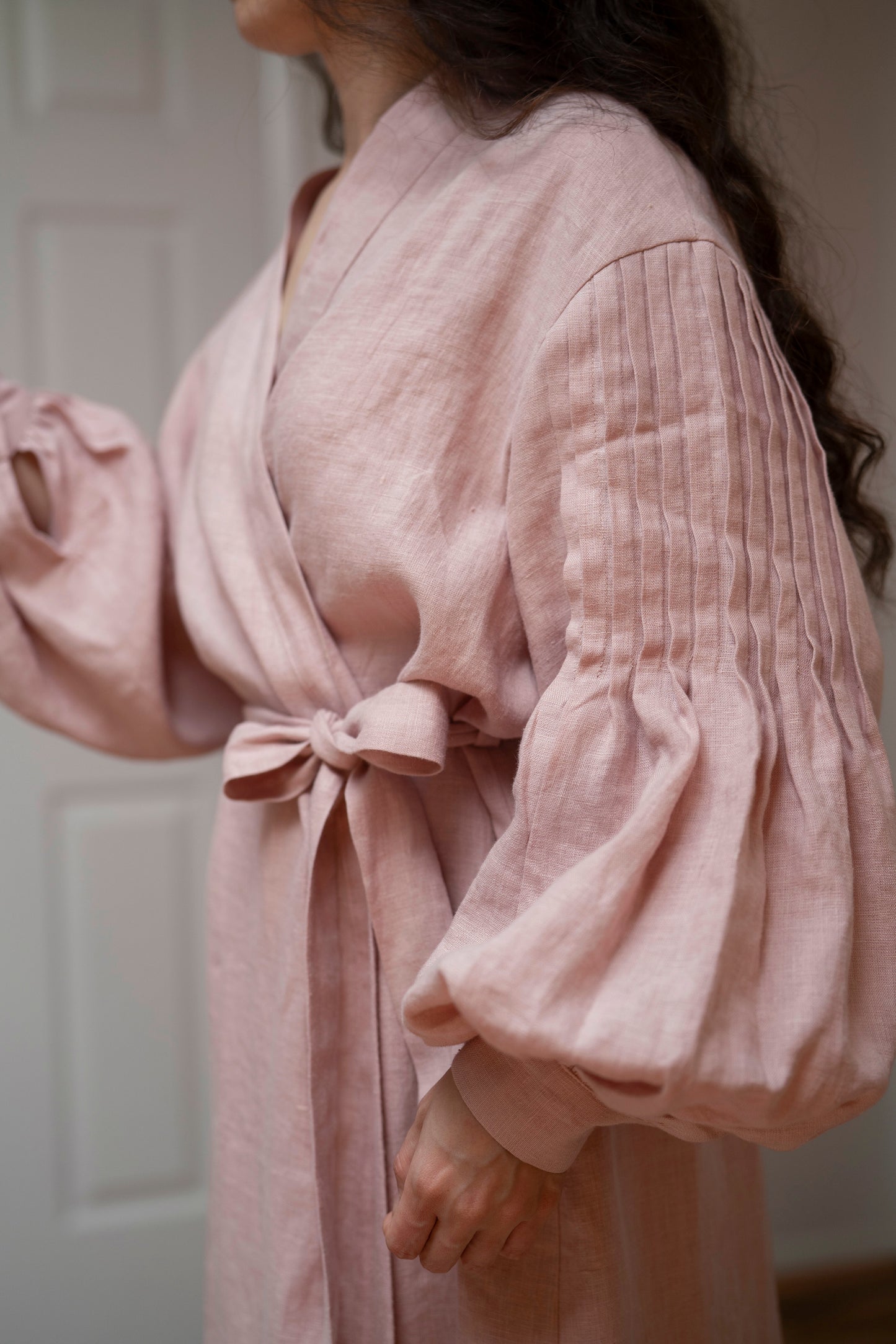 Linen Bathrobe