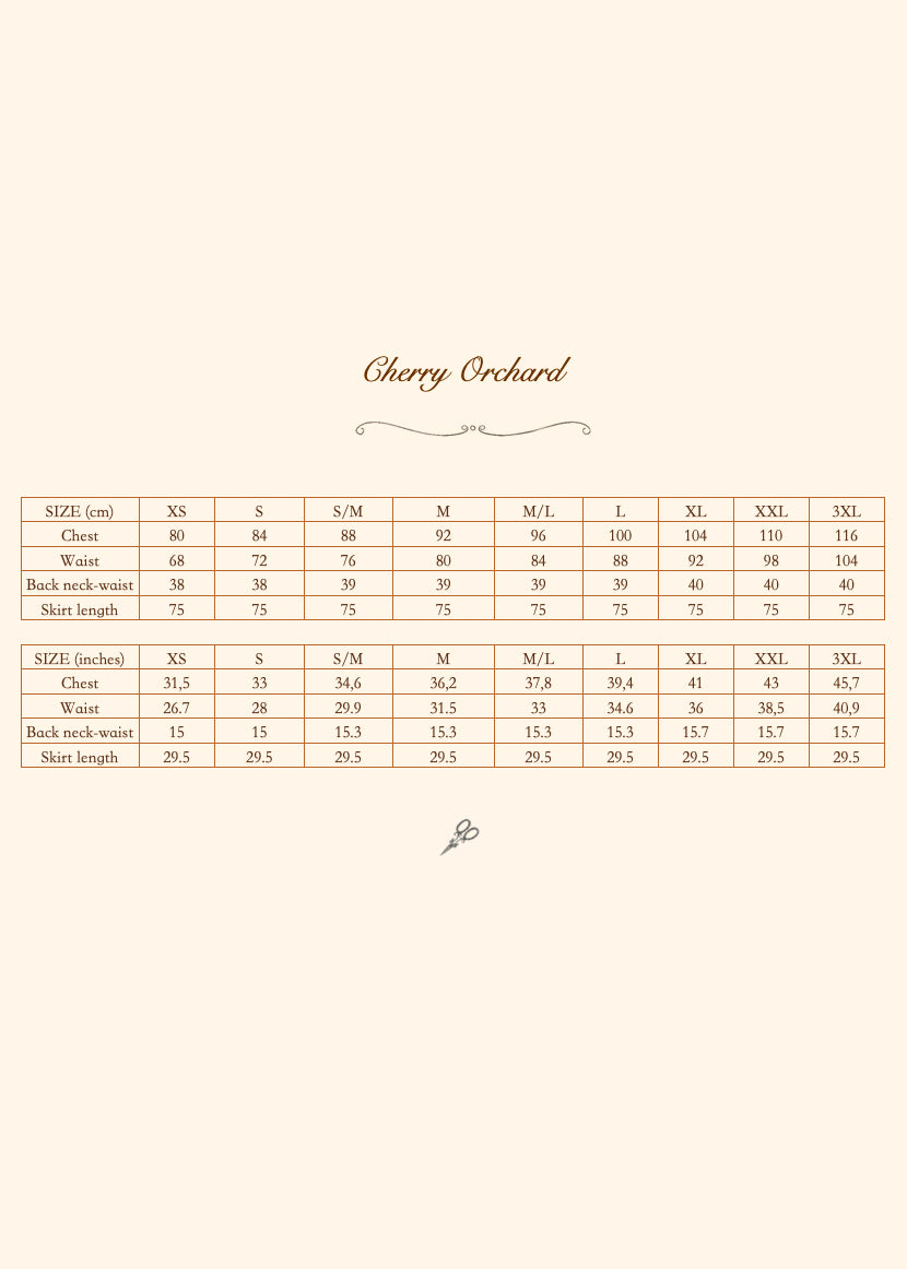 Cherry Orchard Dress | Linen dress