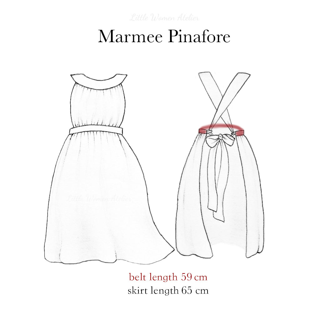 Marmee Schürze | Leinenschürze