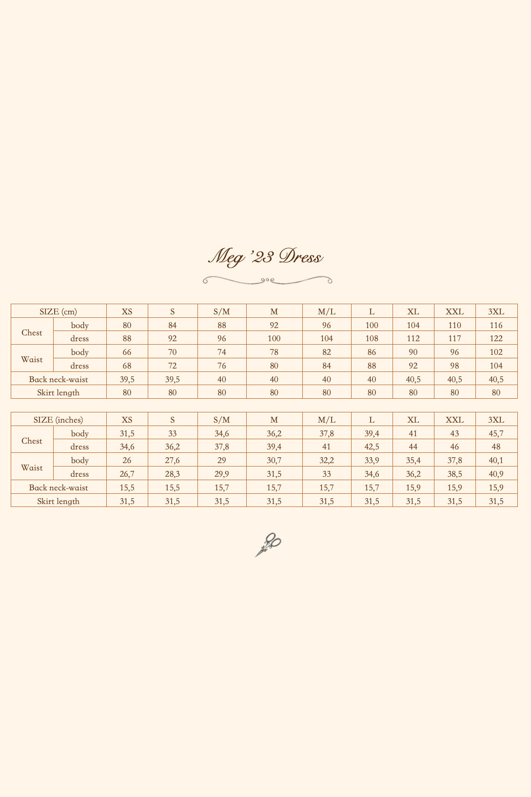 The Meg’23 linen Dress size hart