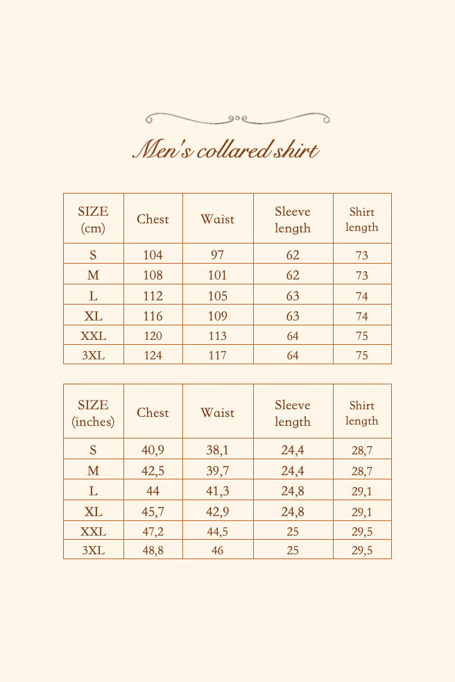 Gingham men's collared Shirt