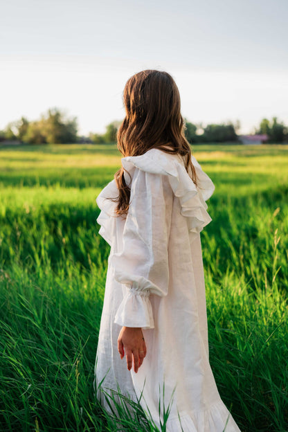 Chemise de nuit en lin