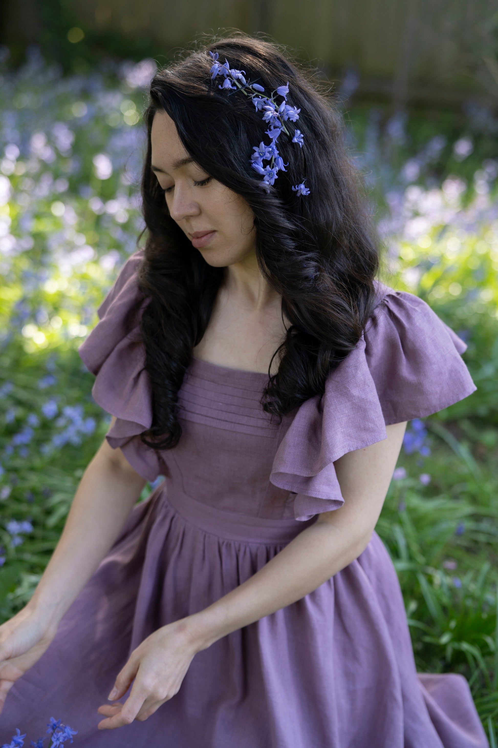 Flower Fairy Sundress | Linen Sundress Flower Fairy Sundress | Linen Sundress