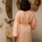 Ready to Ship | Linen Breeze Robe in Peach