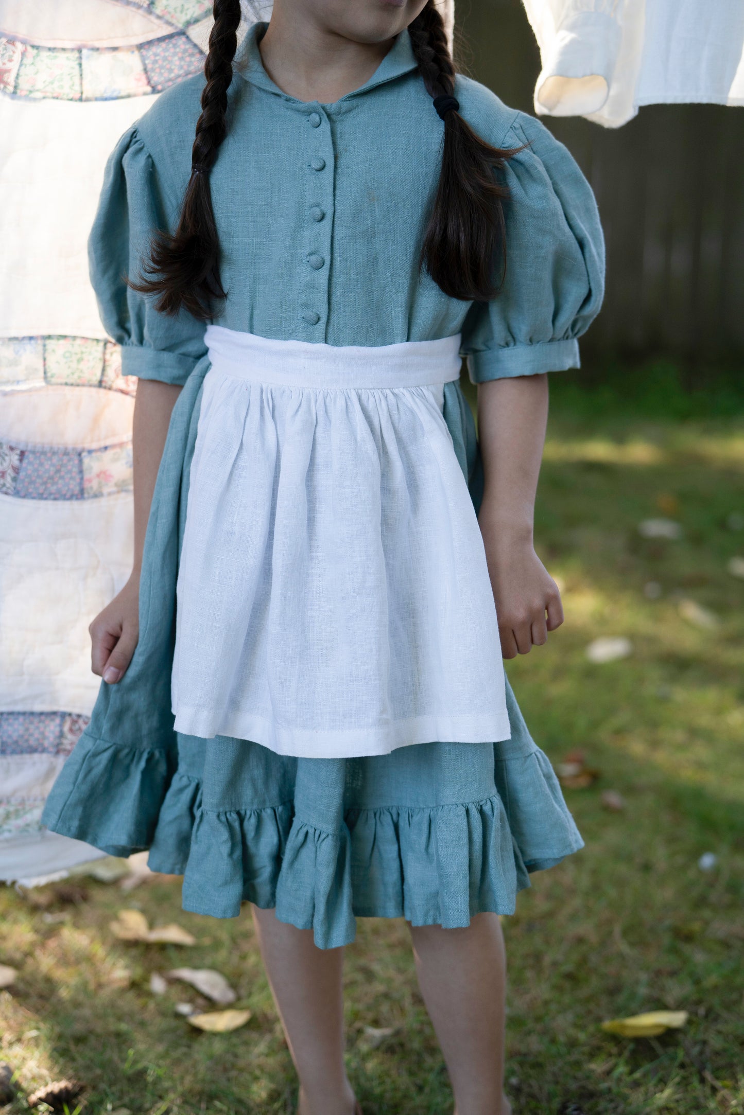 Mini Meg Dress with Apron