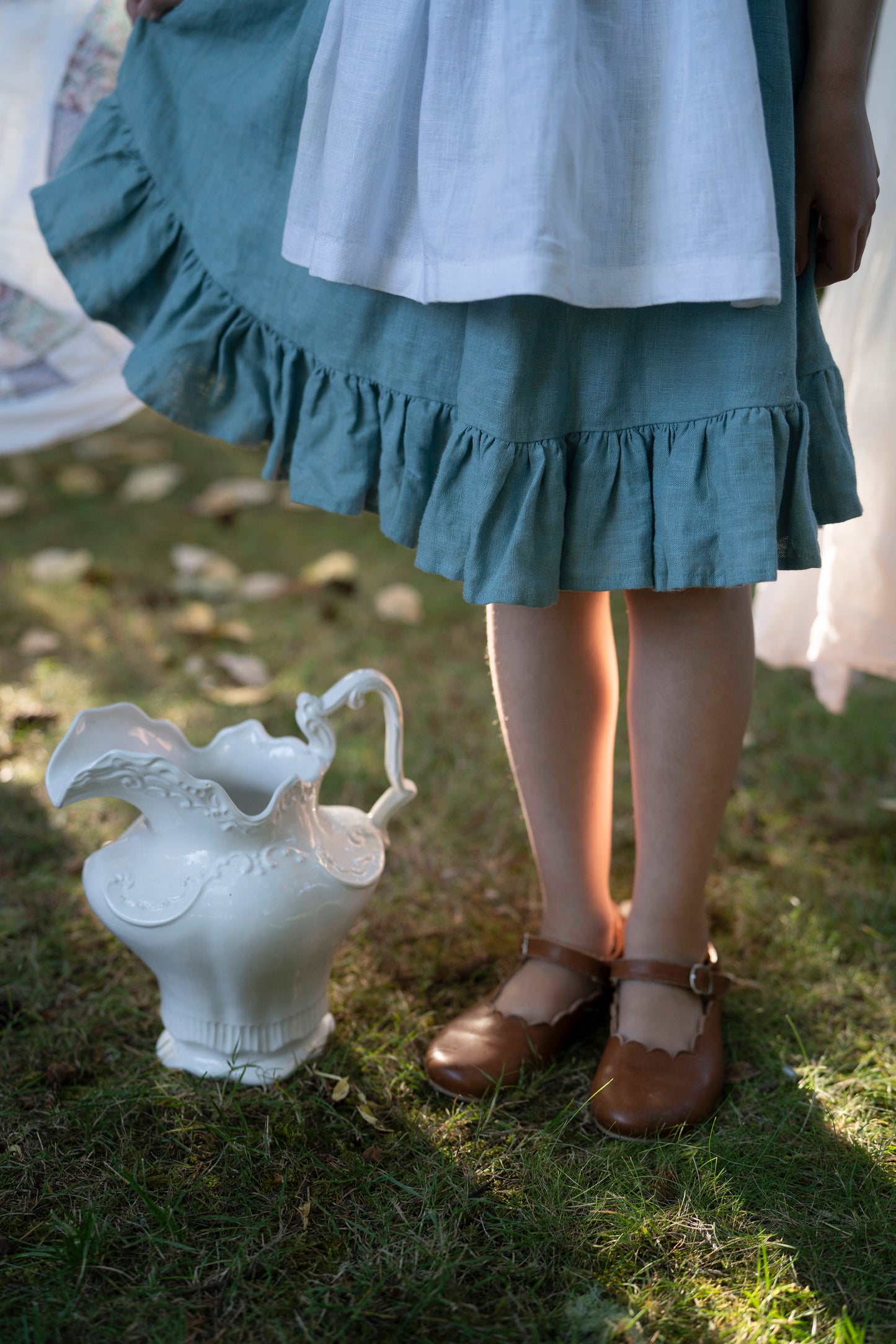 Mini Meg Dress with Apron