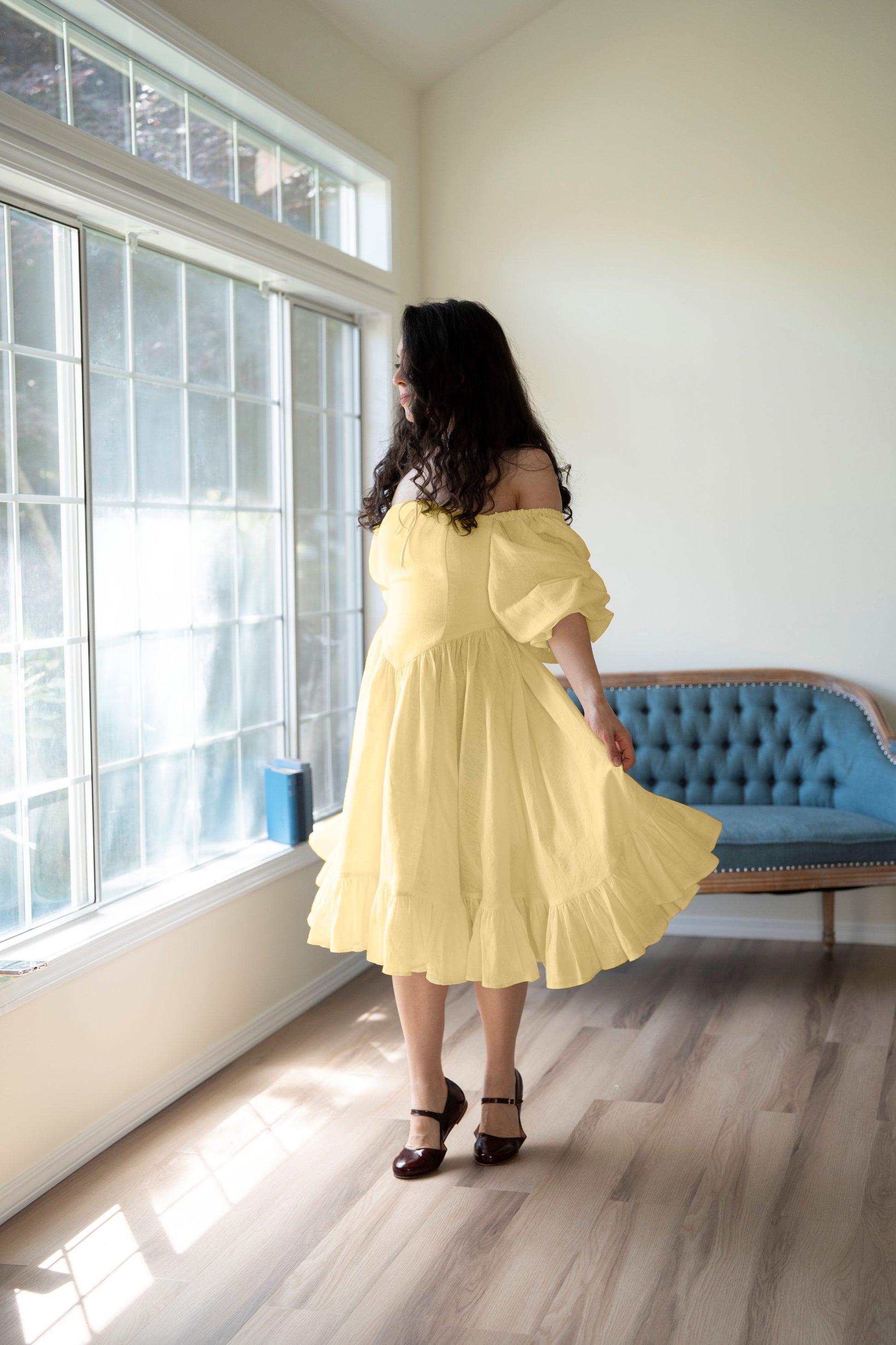August night linen dress August night linen dress