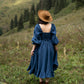 August Night linen dress