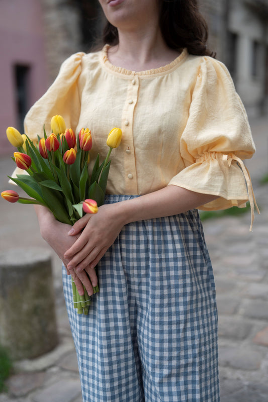 Chemisier en lin Amy