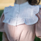 Romantic Collar with Ruffles and Lace Trim