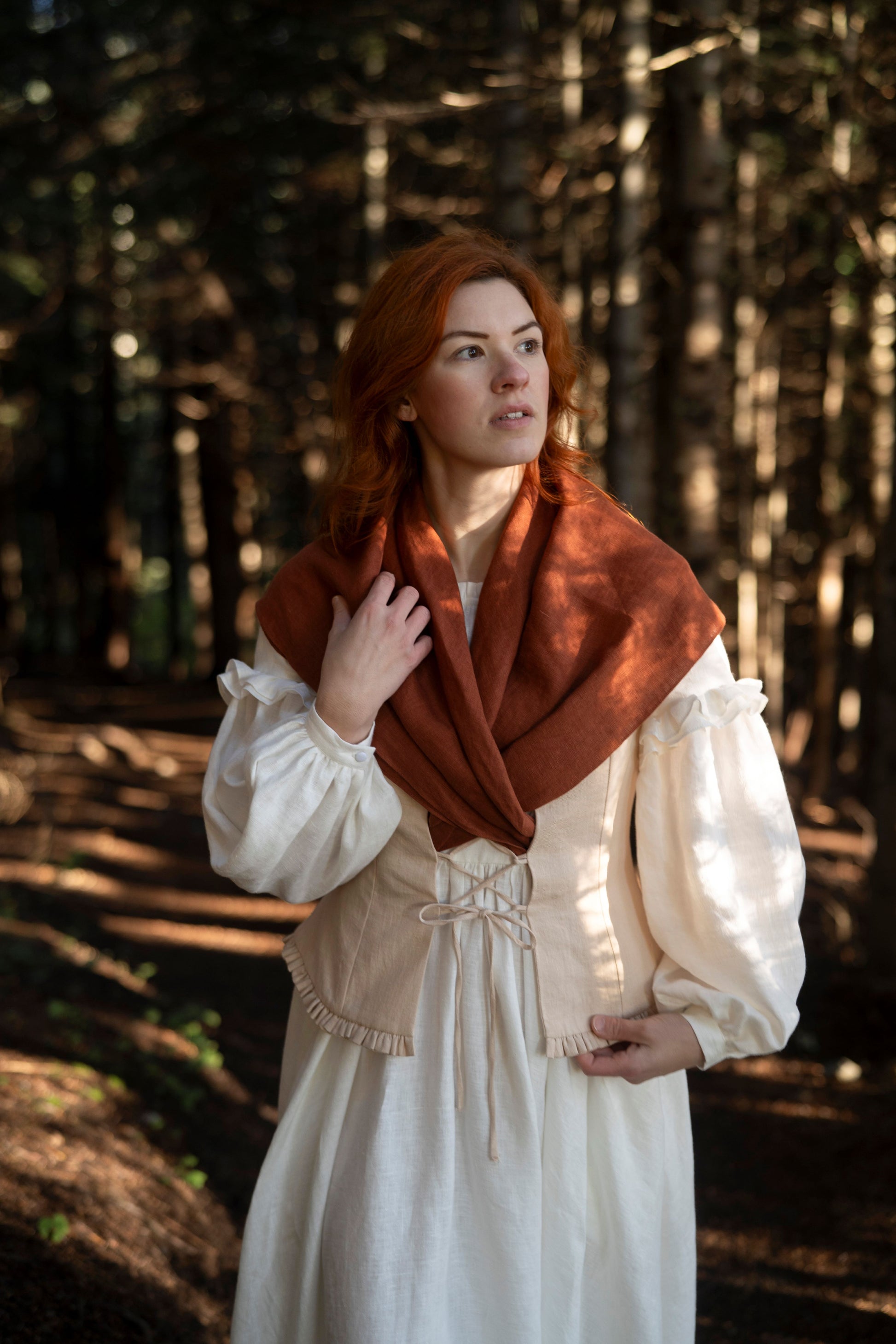 Elaine Linen Scarf Elaine Linen Scarf