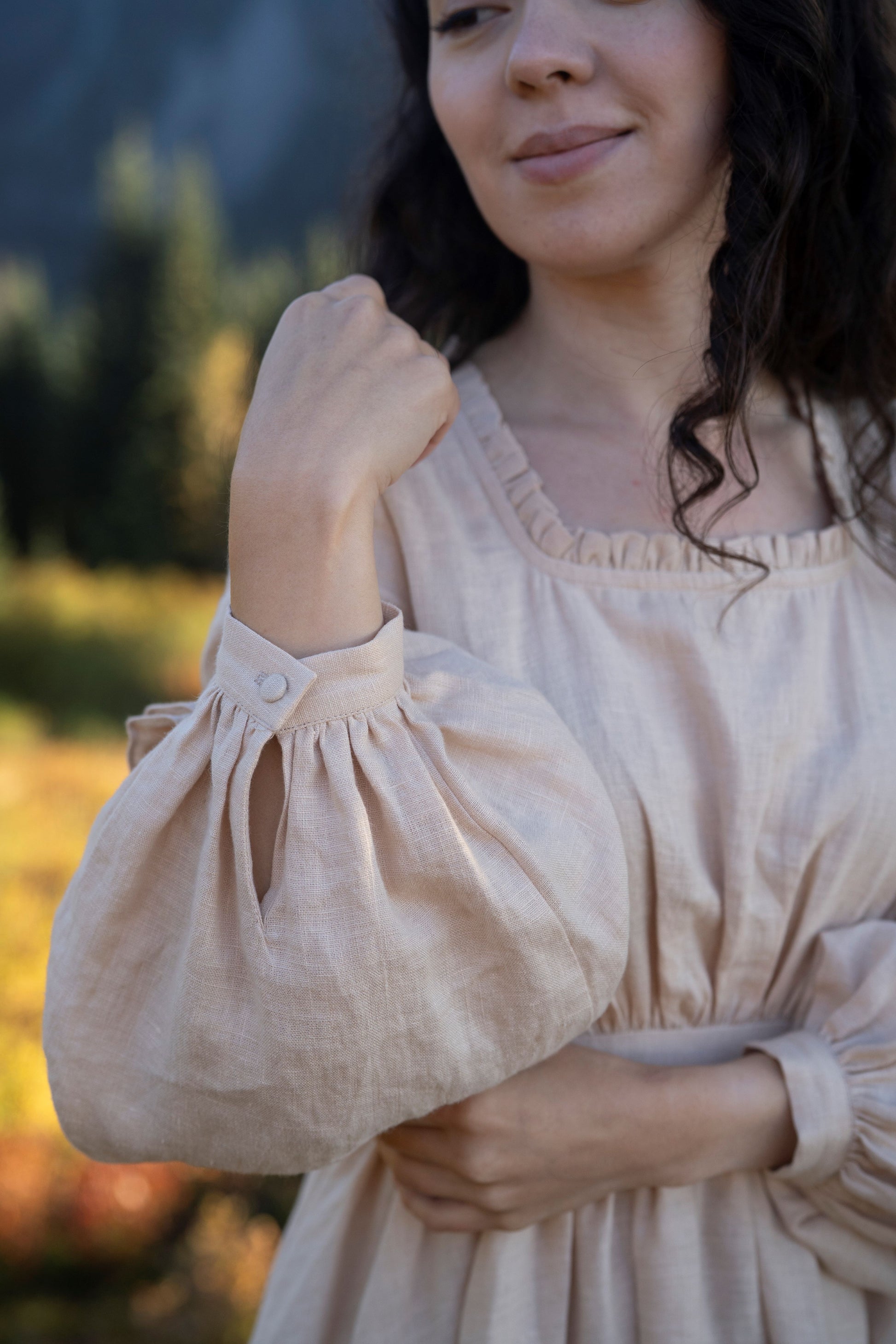 Ella linen dress in beige
• Handcrafted Fashion
 • Timeless Style
 • Minimalist Wardrobe
 • Natural Fabrics
 • Sustainable Linen