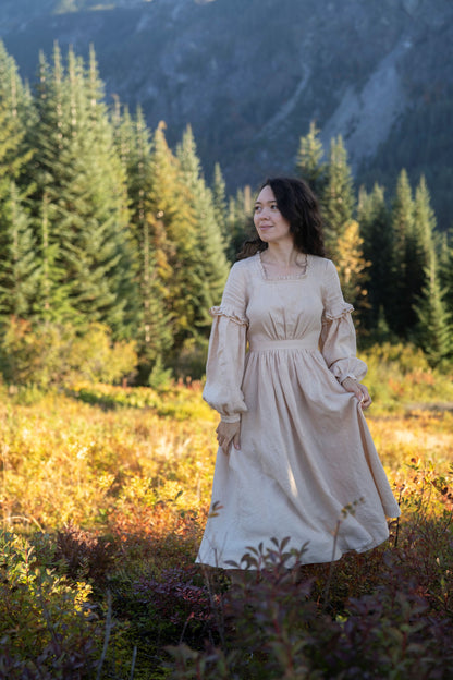 Ella Linen Dress