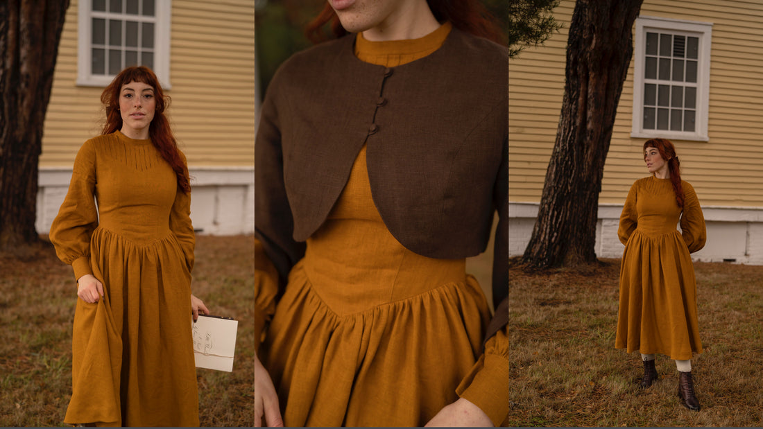 Slow Fashion linen dresses and other clothes with Cottagecore Charm ...