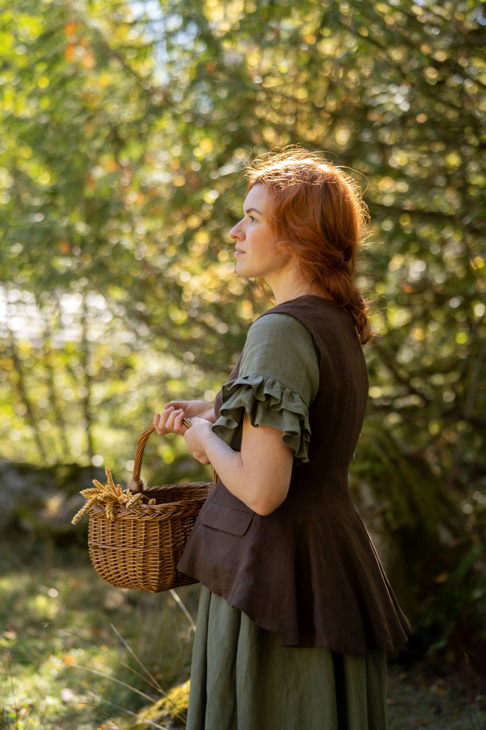 Odette Linen Dress LittleWomenAtelier Odette Linen Dress LittleWomenAtelier