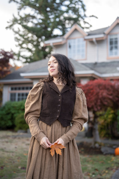 The Jo Vest in Corduroy