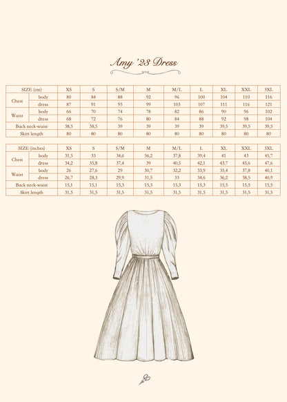 Das Amy'23 Kleid