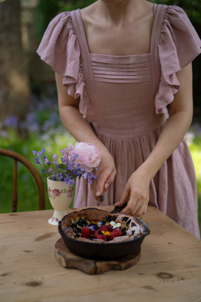 Robe d'été Flower Fairy | Robe d'été en lin