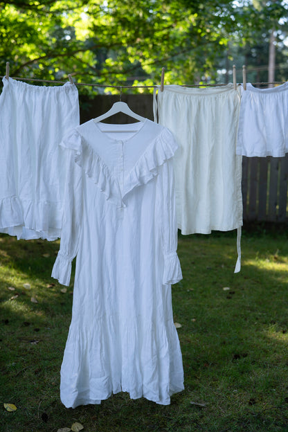 Linen petticoat, underskirt, bloomers