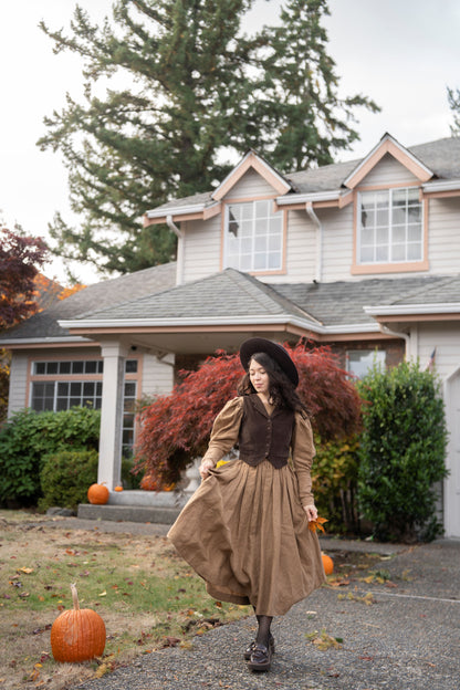 The Jo Vest in Corduroy