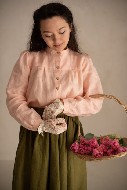 Beth Linen Blouse