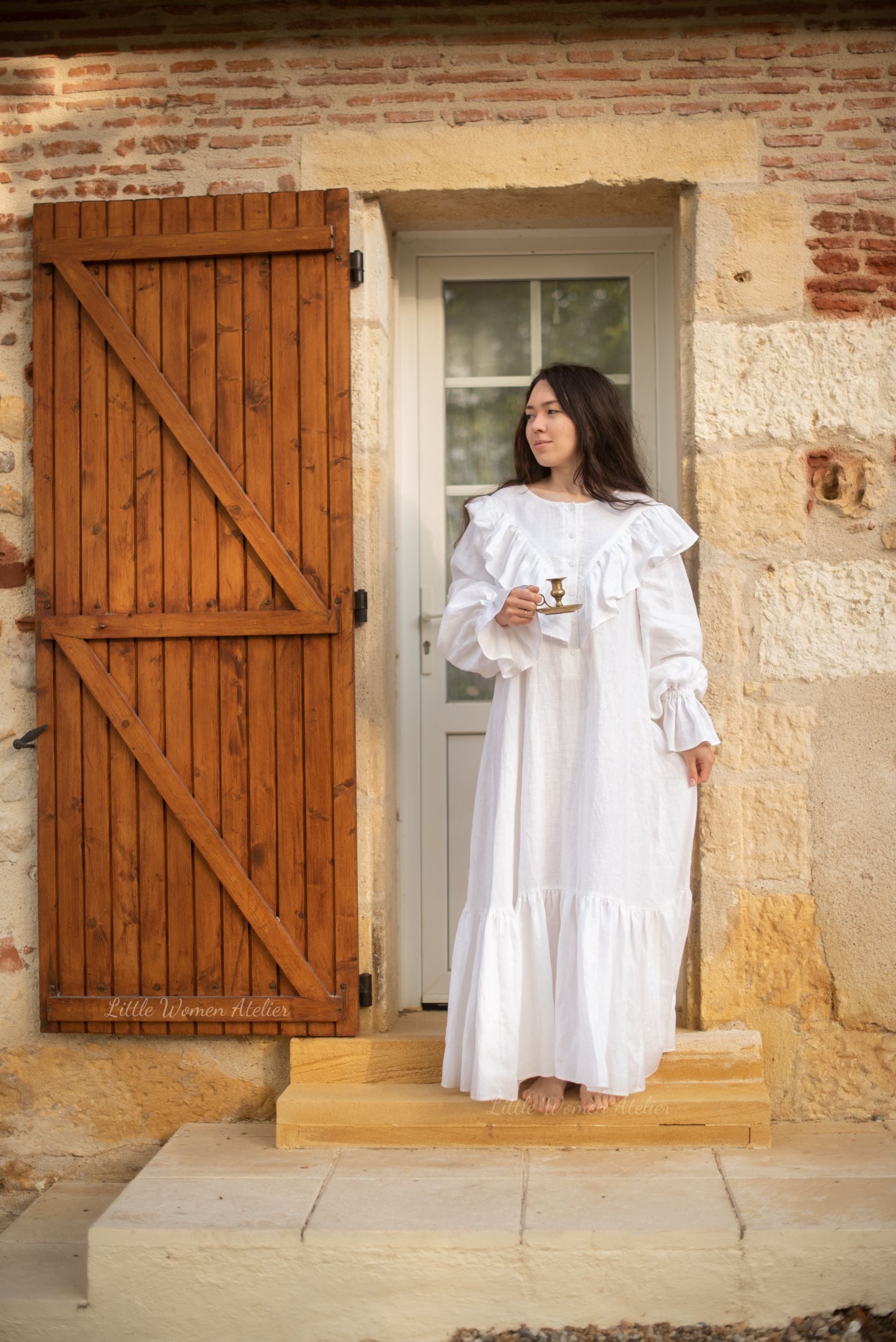 Linen Nightgown Linen Nightgown