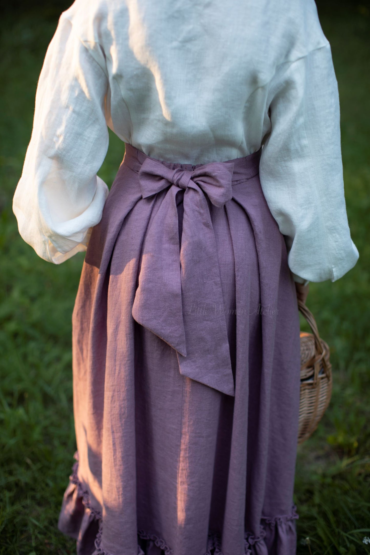 Marmee Linen Skirt