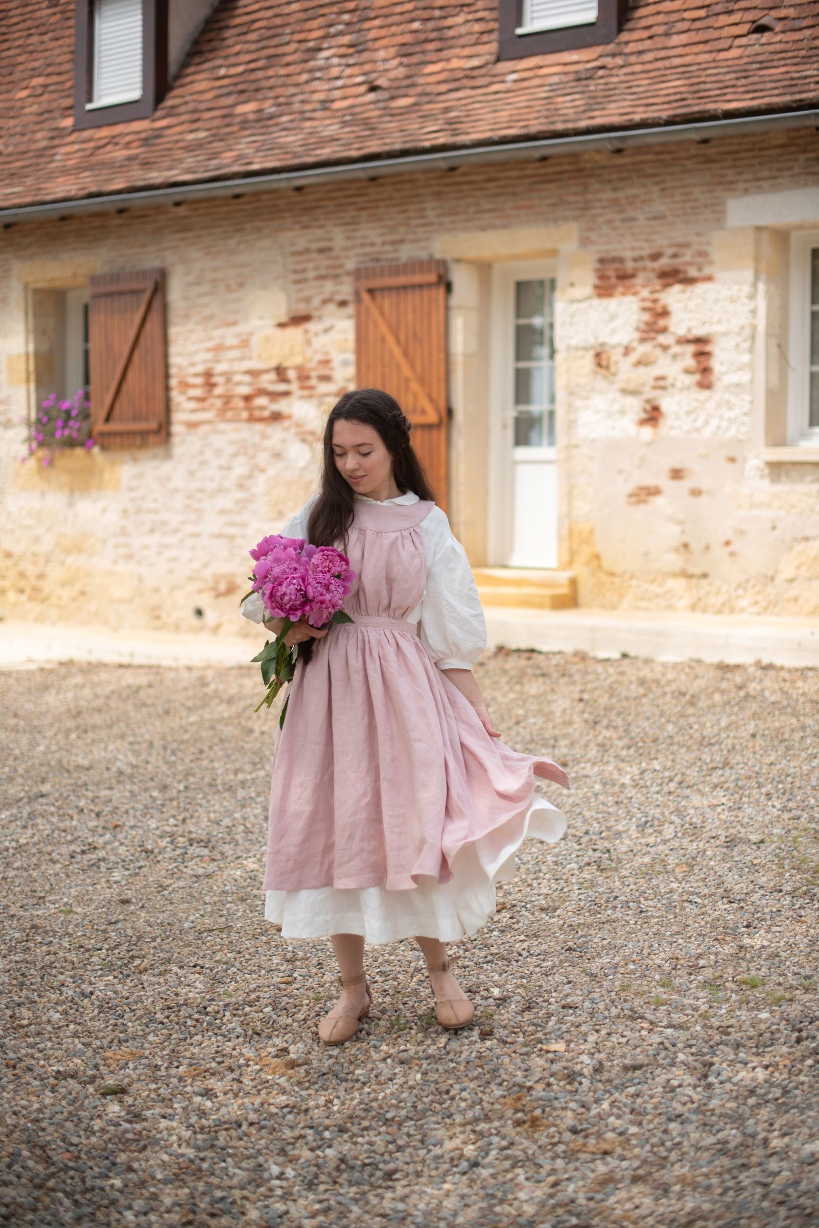 Marmee Pinafore | Linen Pinafore Marmee Pinafore | Linen Pinafore