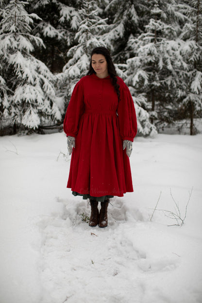 Meg Kleid mit langen Ärmeln