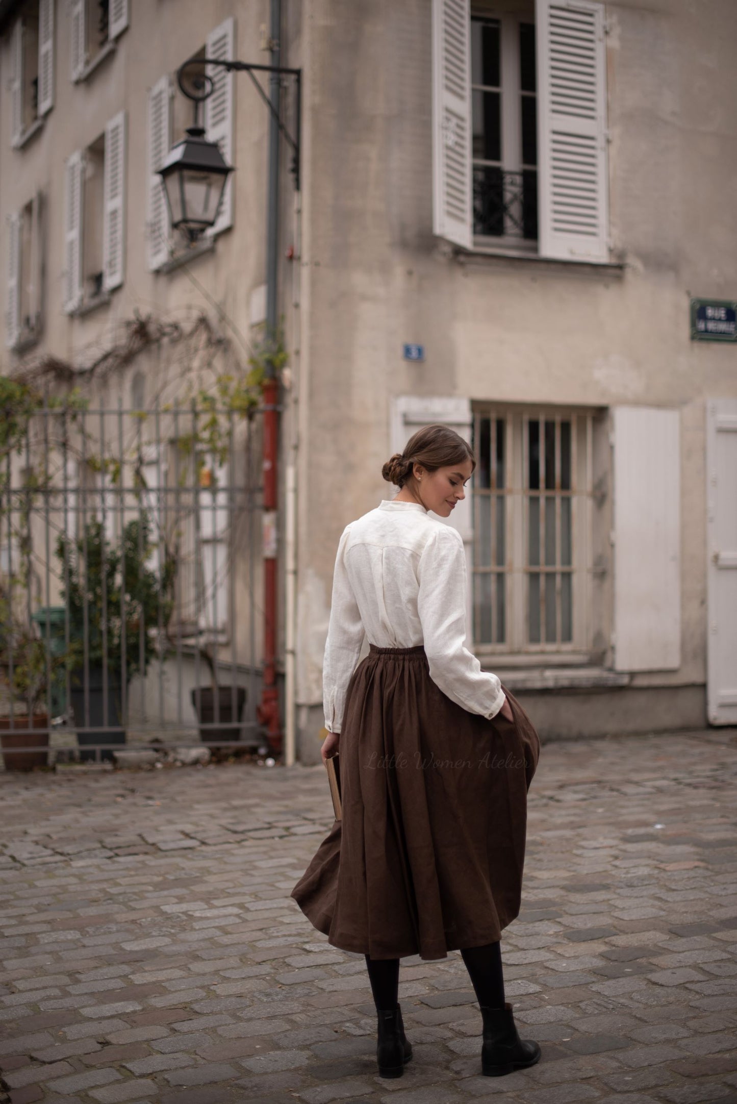 Meg Linen Skirt