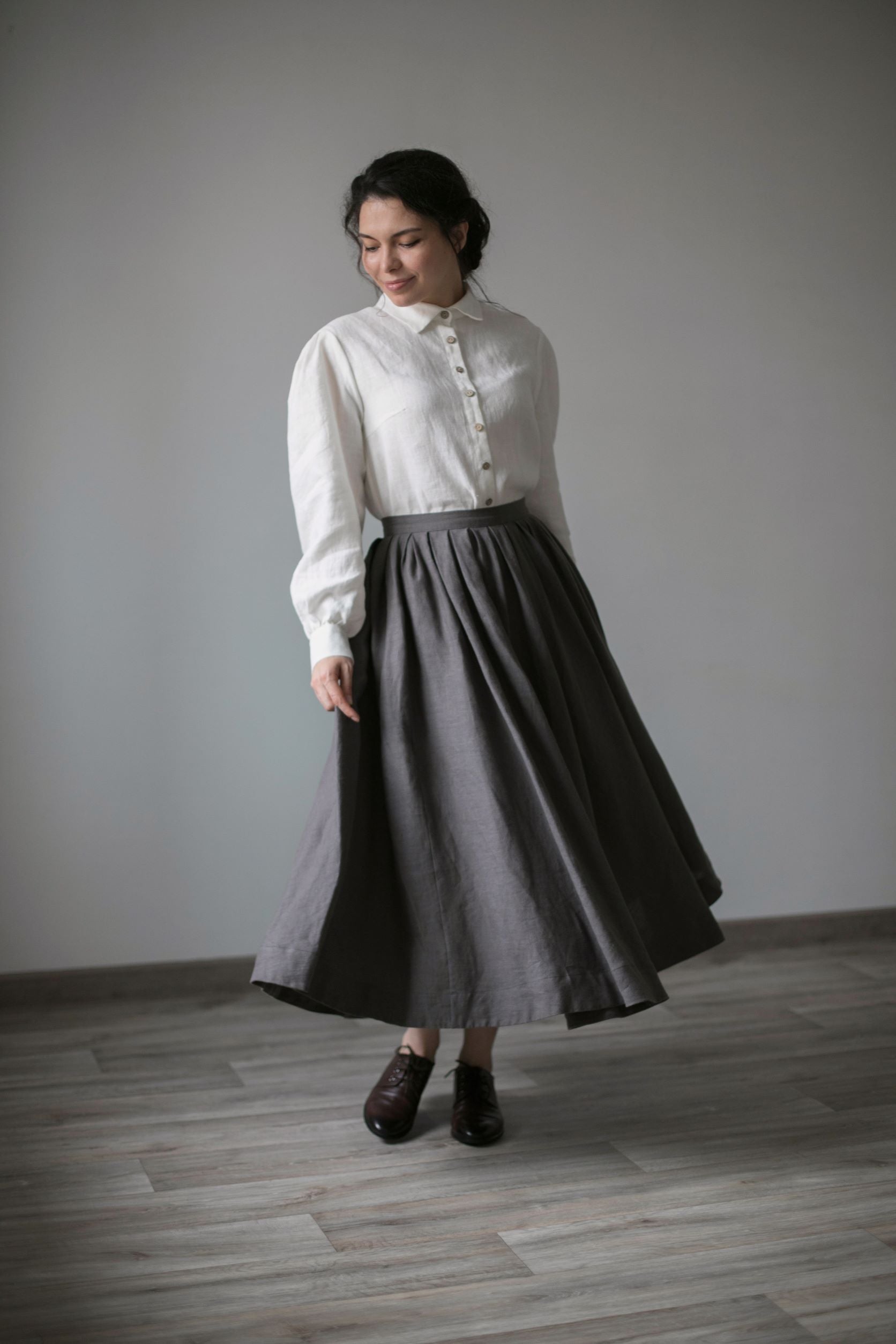 Jo Linen Skirt – LittleWomenAtelier