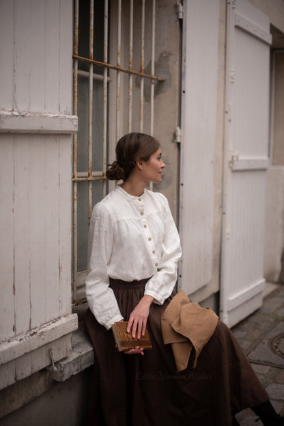 Beth Linen Blouse