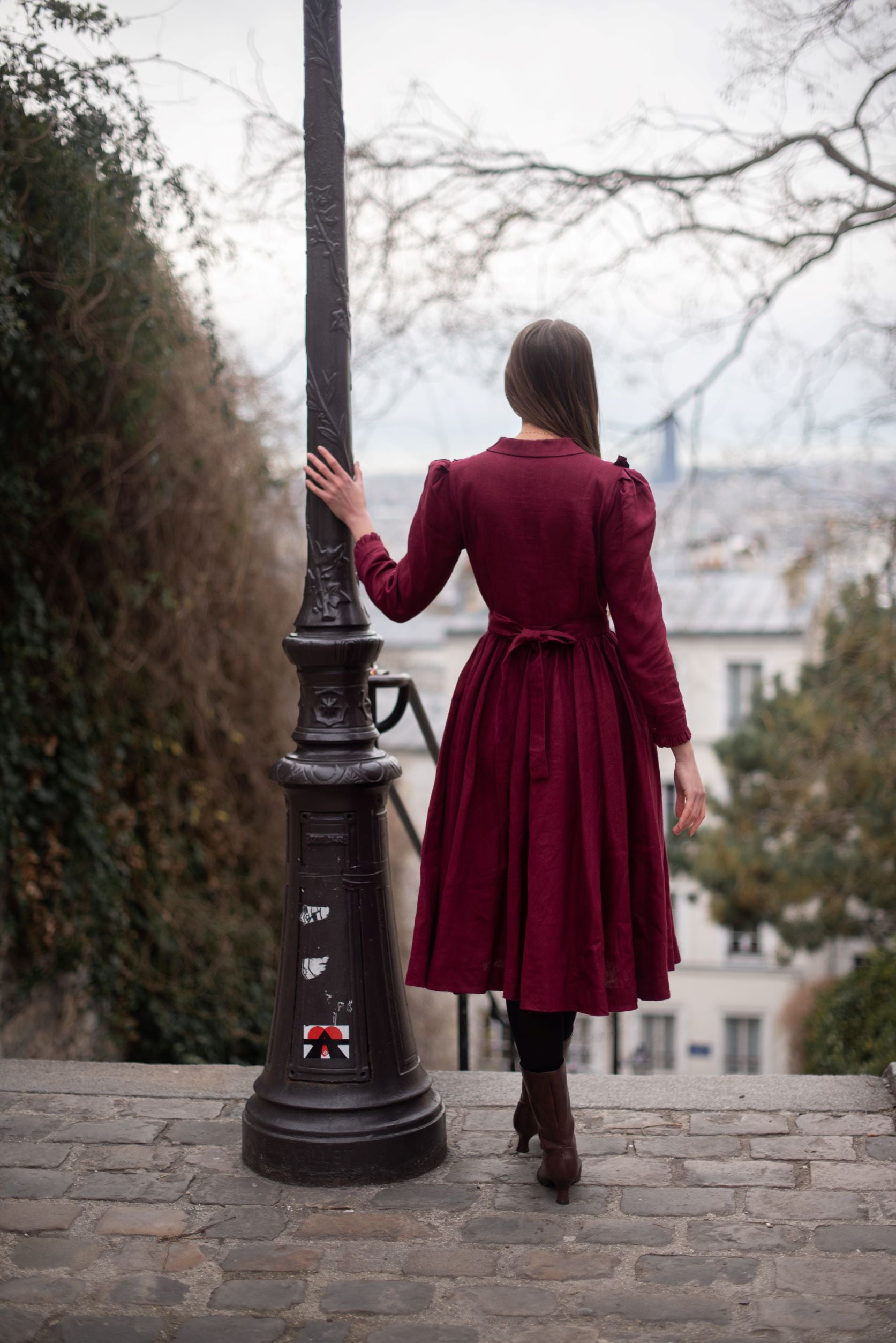 Amy Dress with long sleeves