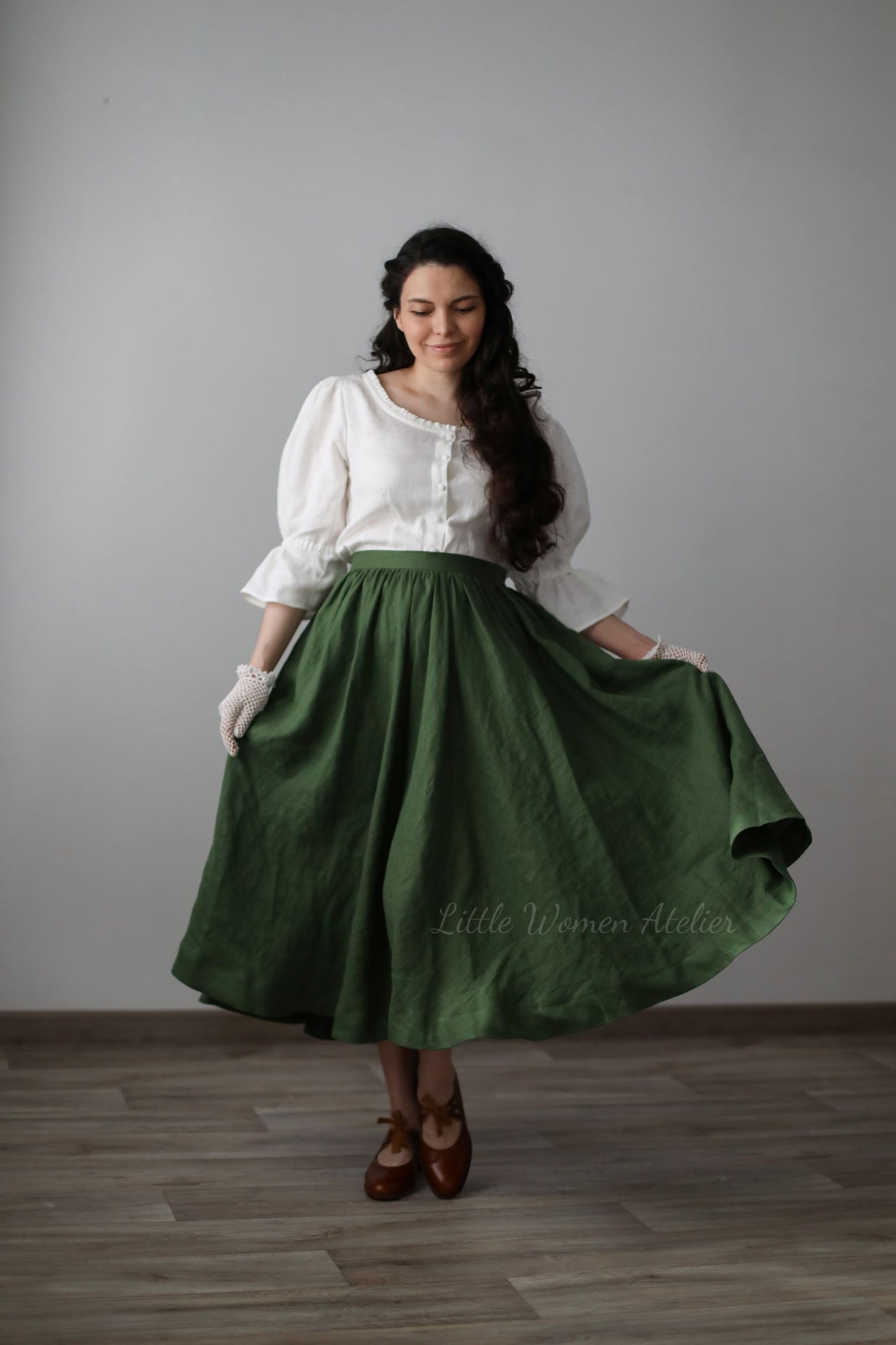 Meg Linen Skirt