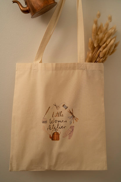 Tote cotton bag - Little Women Atelier