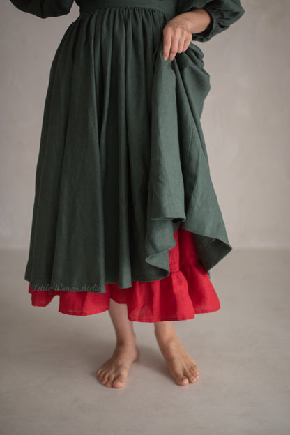 Linen petticoat, underskirt, bloomers