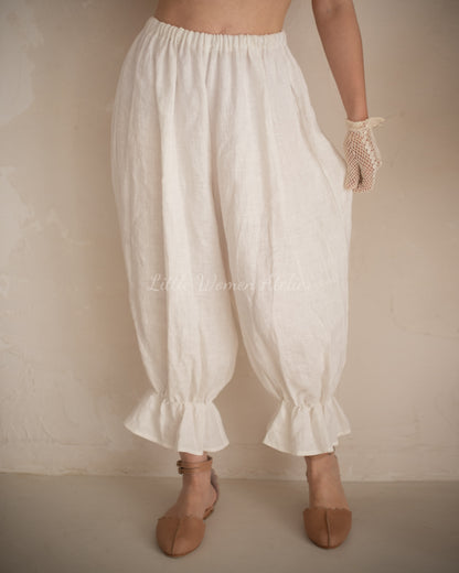 Linen petticoat, underskirt, bloomers