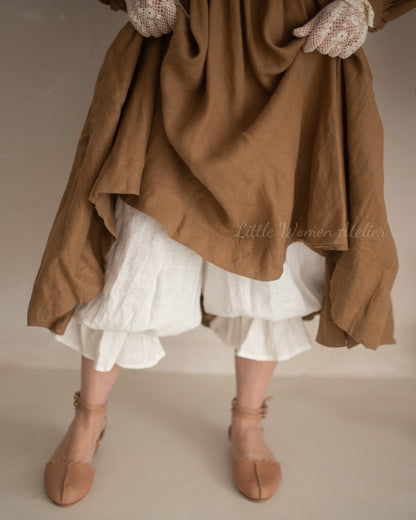 Linen petticoat, underskirt, bloomers