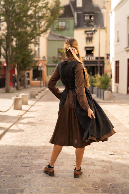 Jo Pinafore | Tablier en lin